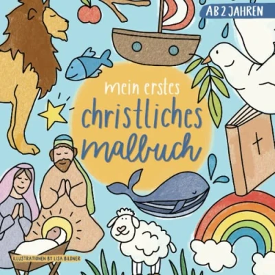Abbildung von Mein erstes christliches Malbuch: Malspaß für Kinder ab 2 Jahren