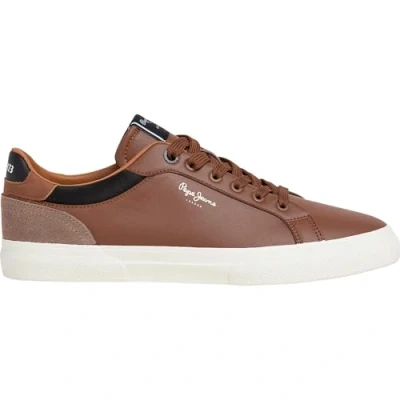 Abbildung von Pepe Jeans Herren Kenton Court M Sneak, Braun Hellbraun, 42 EU
