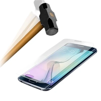 Abbildung von Smart Planet hochwertige und sehr Harte Glasfolie für Samsung Galaxy A5 2016 Displayschutzfolie aus gehärtetem Glas kristallklare Panzerglas Folie