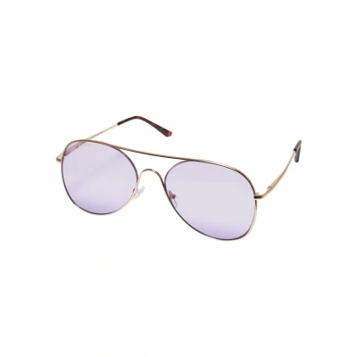 Abbildung von Urban Classics Texas Sonnenbrille, Herren, Größe: One Size, Gold lilac