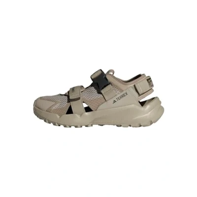 Abbildung von Adidas Terrex Hydroterra Unisex Trekkingsandale, Größe: 39, Beige/core black Schuhe