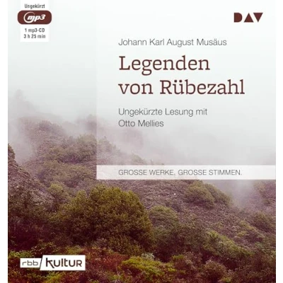 Abbildung von Legenden von Rübezahl: Ungekürzte Lesung mit Otto Mellies (1 mp3 CD)