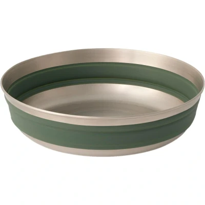 Abbildung von Falt Schüssel Detour Stainless Steel Collapsible Bowl Large green