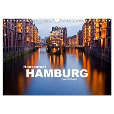 Abbildung von Hansestadt Hamburg (Wandkalender 2025 DIN A4 quer), CALVENDO Monatskalender