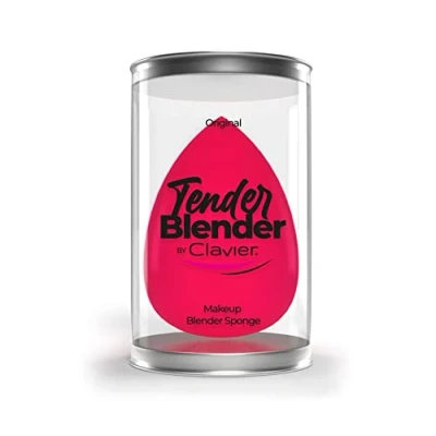 Abbildung von Make Up Schwamm Clavier Tender Blender, Beauty Blender Schmink Blending Sponges Cosmetic für Flüssige Foundation und Puder, Geschenk Frauen (Rosa)