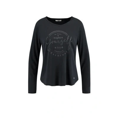 Abbildung von Key Largo WLS Explore Round Langarmshirt, Damen, Größe: Small, Black