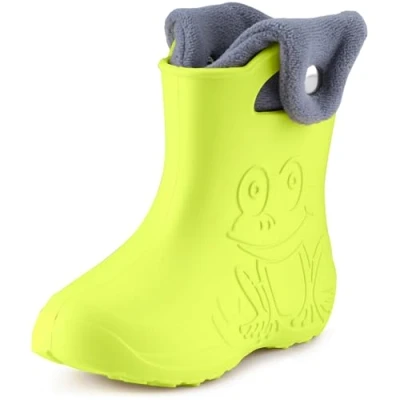 Abbildung von Ladeheid EVA Regenschuhe mit herausnehmbares Innenfutter LA CA 04 Gummistiefel Kinder gefüttert und federleicht