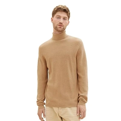 Abbildung von TOM Tailor Strickpullover, Herren, Größe: 42, Sand