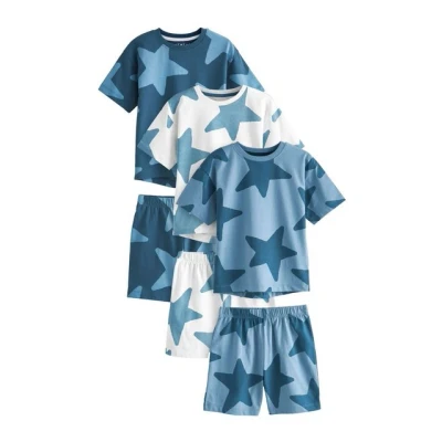 Abbildung von Next Pyjama Kurze Schlafanzüge, 2er Pack (6 tlg)