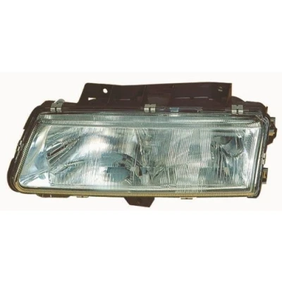 Abbildung von ABAKUS 552 1105R LD E Scheinwerfer rechts H1/H1, W5W für Rechtsverkehr ohne Lampenträger, Glühlampe Stellmotor LWR P14.5s