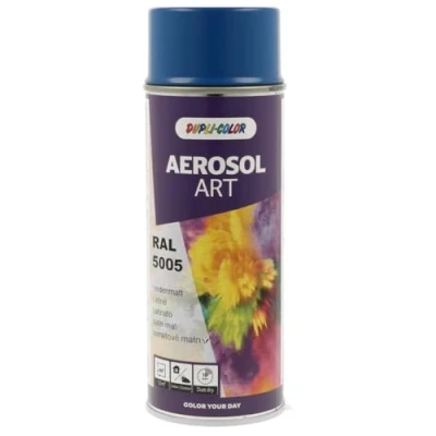 Abbildung von Dupli Color 666483 AEROSOL ART RAL 5005 signalblau seidenmatt 400 ml