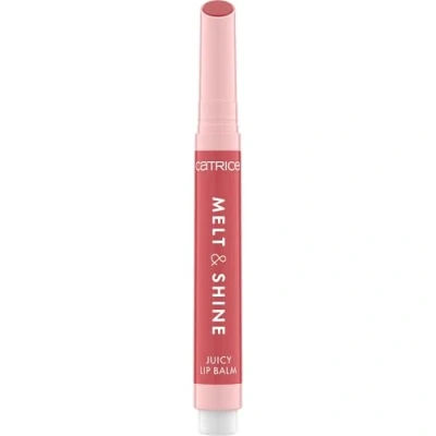 Abbildung von Catrice Melt &amp; Shine Juicy Lip Balm, Nr. 040, Rot, feuchtigkeitsspendend, vergrößernd, glänzend, strahlend frisch, vegan, ölfrei, ohne Parabene, Nanopartikel frei, 1er Pack (1.3g)