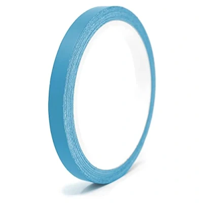 Abbildung von Finest Folia 10 Meter Matt Zierstreifen Auto LKW Motorrad Boot Modellbau Basteln DIY Deko Dekorstreifen Seitenstreifen Klebestreife selbstklebend (Hellblau matt, 8mm Breite)