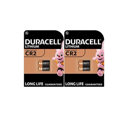 Abbildung von 4 x Duracell CR2 (2 Blister mit 2 Batterien) Batterien