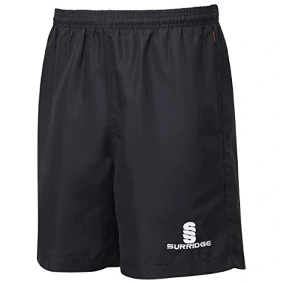 Abbildung von Surridge Sports Damen Ripstop Training Shorts, Schwarz, 42