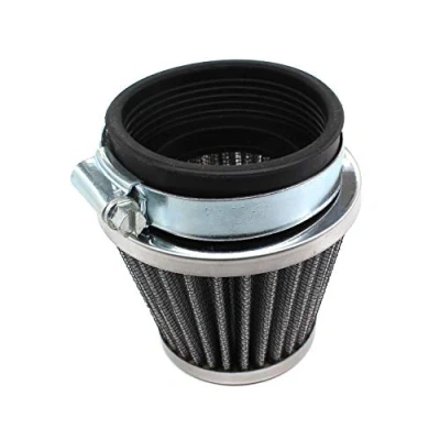 Abbildung von AISEN Universal Doppelschicht Stahl Filter Luftfilter 52mm 53mm 54mm für Motorrad Scooter ATV Moped