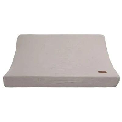 Abbildung von Baby&#039;s Only Baby Wickelauflagenbezug 45x70 cm Bezug für Wickelauflage Breeze Abwaschbare Wickeltischauflage Aus Baumwolle Hydrophilen Stoff Urban Taupe