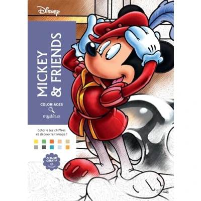 Abbildung von Coloriages mystères Disney Mickey and friends