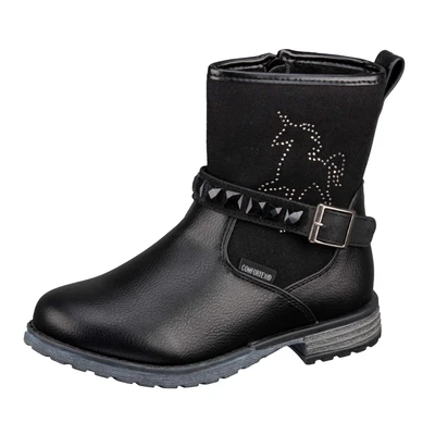 Abbildung von LICO Trend Laurie Cowboy/Bikerstiefelette für Kinder, Größe: 30, Schwarz Schuhe