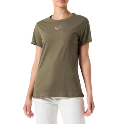 Abbildung von BOSS ORANGE T Shirt &quot;C Elogo print6&quot;, mit Logoschriftzug Mille Fleur Print