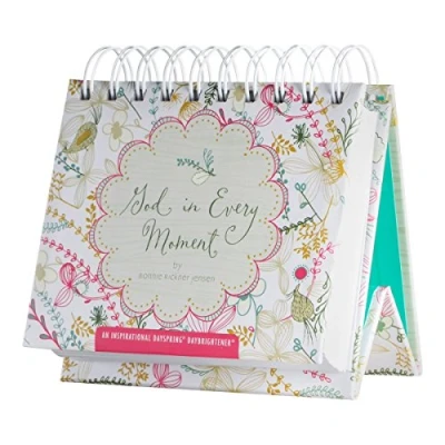 Abbildung von DaySpring Klappkalender Gott in jedem Moment 80299 Weiß, 14 x 3,8 cm