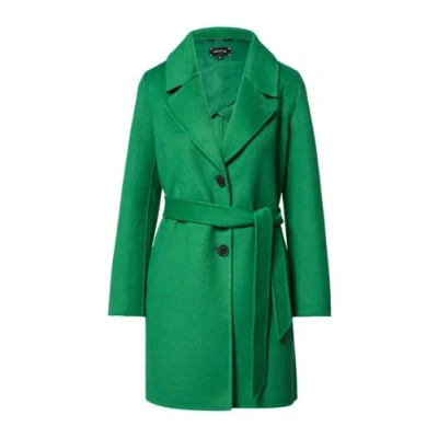 Abbildung von Comma Langmantel Weicher Blazer Mantel im Relaxed Fit mit Gürtel und Logo Detail