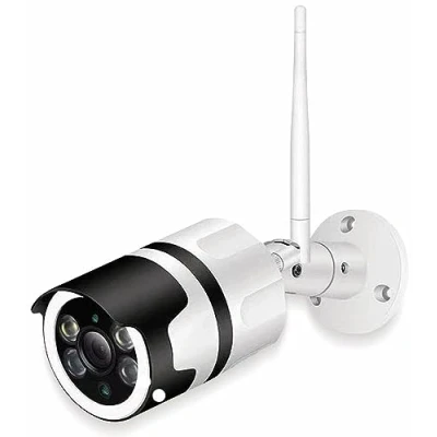 Abbildung von Denver Outdoor Überwachungskamera mit WLAN IOC 232 Smart Home Tuya Bewegungserkennung Farb Nachtsicht 2 Megapixel Kamera HD 1080P