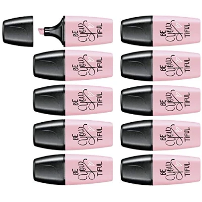 Abbildung von Textmarker STABILO BOSS MINI Pastellove 10er Pack rosiges Rouge