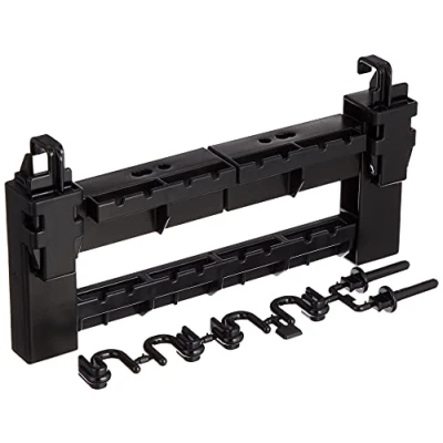 Abbildung von Meiho Multi Hanger BM Köderhalterung für Kunstköderboxen, Hakenleiste Angelboxen, Köderhalter Angelboxen