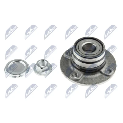 Abbildung von NTY KLT PL 014 Radlagersatz Hinterachse, Hinterachse links, rechts mit Radnabe OPEL: Corsa C Schrägheck, Tigra Twintop