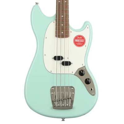 Abbildung von Squier by Fender Classic Vibe &#039;60s Mustang® Bass, Laurel Fingerboard, Surf Green