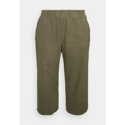Abbildung von Kaffe Curve Kcnana Culotte Pants Stoffhose, Damen, Größe: 52, Grape leaf