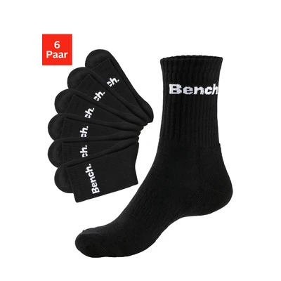 Abbildung von Bench. Tennissocken, (Packung, 6 Paar), mit Fuß Polsterung