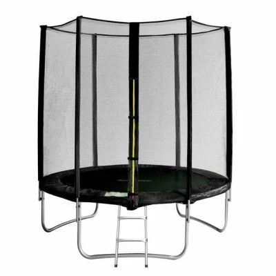 Abbildung von SixBros. Gartentrampolin Schwarz 1,85M 6FT TS185/1926