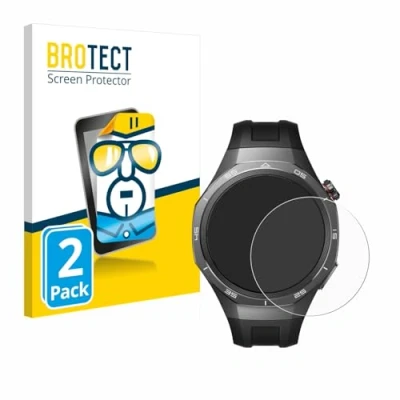 Abbildung von BROTECT (2 Stück Schutzfolie für Huawei Watch GT 5 Pro (46 mm) Displayschutz Folie Ultra Klar