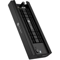 Abbildung von ICY BOX DockingStation für M.2 NVMe &amp; SATA SSD, USB Adapter, 3.2 (Gen2, 10 Gbit/s), Kühlsystem, Werkzeuglos, C, A, PCIe M Key, Aluminium, Schwarz, 60953
