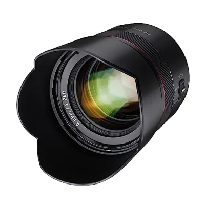 Abbildung von Samyang AF 75mm F1.8 FE (Tiny but Absolute) Porträt Objektiv Autofokus Vollformat und APS C Festbrennweite Sony E Mount für A9 II A7 III A7C R A6600 A6500 A6400 A6300 A6000 A5100 A5000