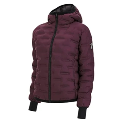 Abbildung von Macron Damen Athleisure FCC Cortina Hd Hooded Padded Jacket Plum Wmn Damenjacke, S