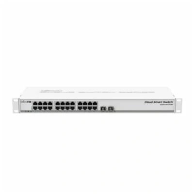 Abbildung von Mikrotik Cloud Smart Switch CSS326 24G 2S+RM with SwitchOS, rackmount case