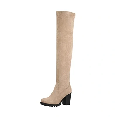 Abbildung von Elara Overknees, Damen, Größe: 40, Braun Schuhe