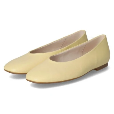 Abbildung von Gabor Elegante Klassischer Ballerina, Damen, Größe: 42, Gelb Schuhe