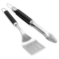Abbildung von Präzisions Grillzange und Spatel Set Weber