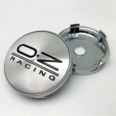 Abbildung von 4 Stück Nabendeckel Radnabendeckel für OZ Racing 60mm, Radnabenkappen Radnabenabdeckung Wasserdicht Staubdicht Felgendeckel mit Logo,D1 60mm