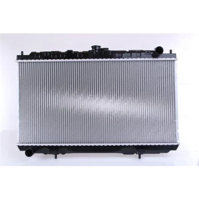 Abbildung von NISSENS 67349A Kühler, Motorkühlung Aluminium 360 689 26 Kühlrippen gelötet NISSAN: Primera Kombi, Almera II Schrägheck, Limousine