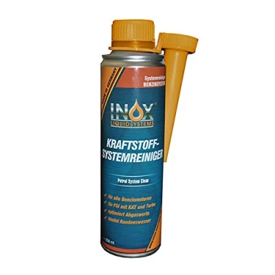 Abbildung von INOX® Kraftstoffsystem Reiniger, 250ml Additiv für alle Benzinmotoren entfernt Verschmutzungen und erhöht Lebensdauer von Motoren