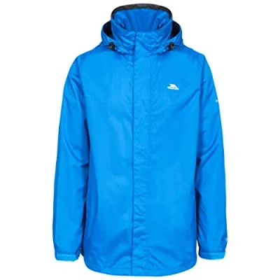 Abbildung von Trespass Herren Fraser Ii Jacke Mit Einrollbarer Kapuze, Blau (Blue), XXS EU