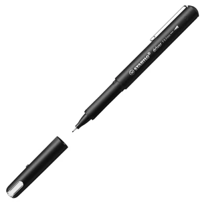Abbildung von 5 x Stabilo Fineliner dr!ver 1088/46 F schwarz