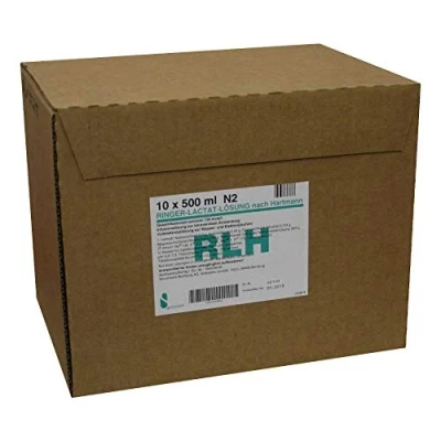 Abbildung von Ringer Lactat Lösung PE Flaschen 10X500 ml