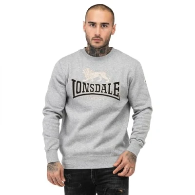 Abbildung von LONSDALE Herren Rundhals Sweatshirt normale Passform LAWINS