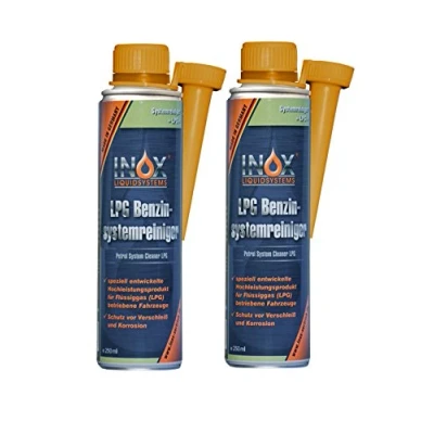 Abbildung von INOX® LPG Benzinsystemreiniger Additiv, 2 x 250ml Systemreiniger für Autos mit Gasanlage